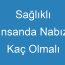 Sağlıklı İnsanda Nabız Kaç Olmalı