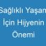 Sağlıklı Yaşam İçin Hijyenin Önemi