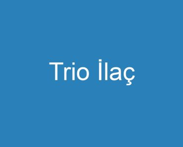 Trio İlaç