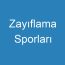 Zayıflama Sporları