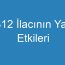 B12 İlacının Yan Etkileri