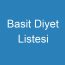 Basit Diyet Listesi