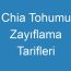 Chia Tohumu Zayıflama Tarifleri