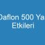 Daflon 500 Yan Etkileri