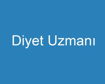 Diyet Uzmanı