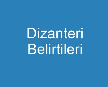 Dizanteri Belirtileri