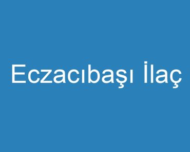 Eczacıbaşı İlaç