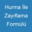 Hurma İle Zayıflama Formülü