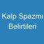 Kalp Spazmı Belirtileri