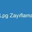 Lpg Zayıflama