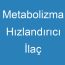 Metabolizma Hızlandırıcı İlaç