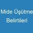 Mide Üşütme Belirtileri