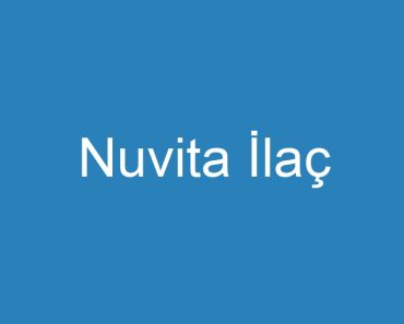 Nuvita İlaç