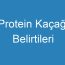 Protein Kaçağı Belirtileri