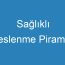 Sağlıklı Beslenme Piramidi