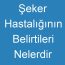 Şeker Hastalığının Belirtileri Nelerdir