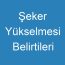 Şeker Yükselmesi Belirtileri