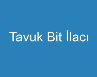 Tavuk Bit İlacı