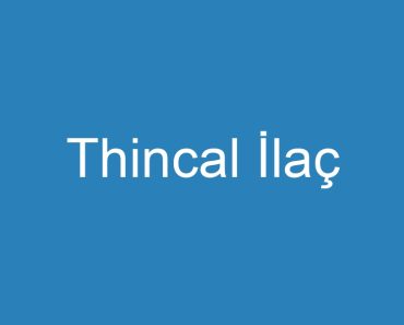 Thincal İlaç