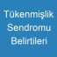 Tükenmişlik Sendromu Belirtileri