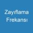 Zayıflama Frekansı