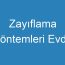 Zayıflama Yöntemleri Evde